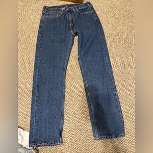 Levi's Men's Straight Blue Jeans